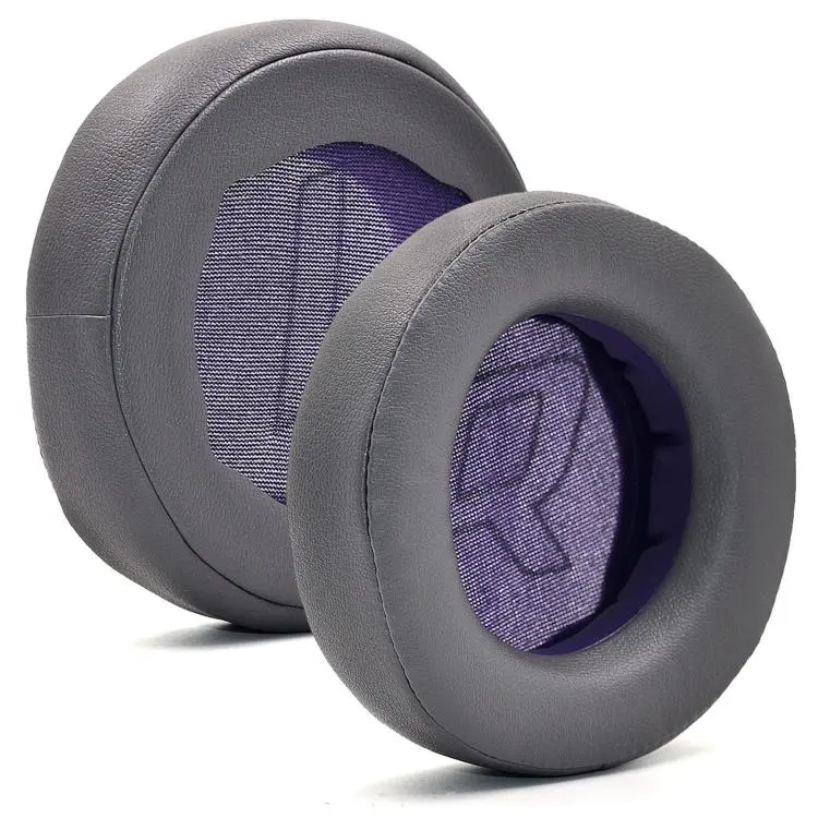 1 Pair For Plantronics BackBeat GO600 / GO605 Ear Pads(Titanium Gray Protein Leather)