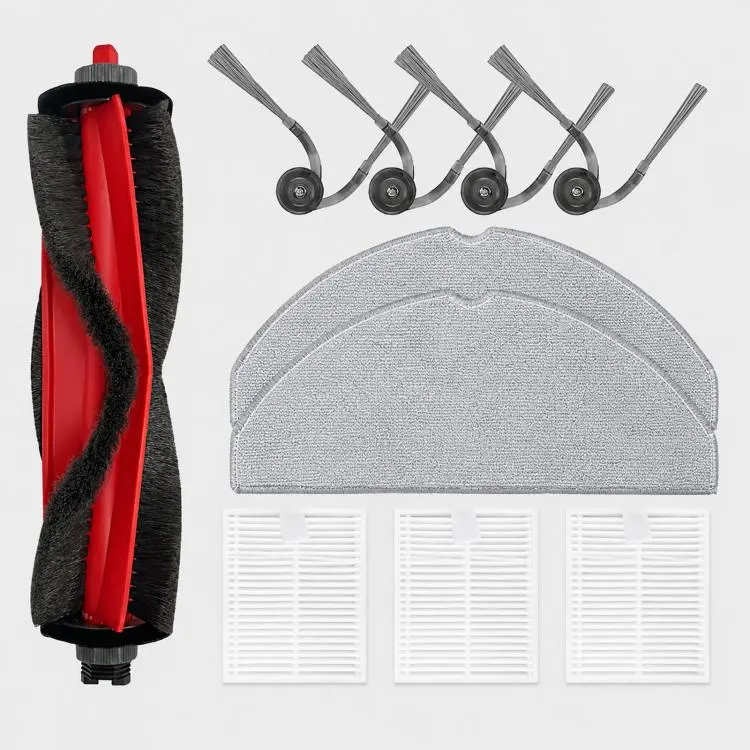 10 In 1 Set Replacement Parts For Roborock Q7 M5 / Q7 L5 / Q7 M5+ Robotic Vacuum Spare Accessories Kit