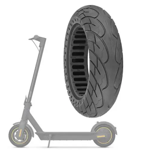 10 Inch Soid Tire Shock Absoption Tubeless Honeycomb Tyre for Ninebot Max G30