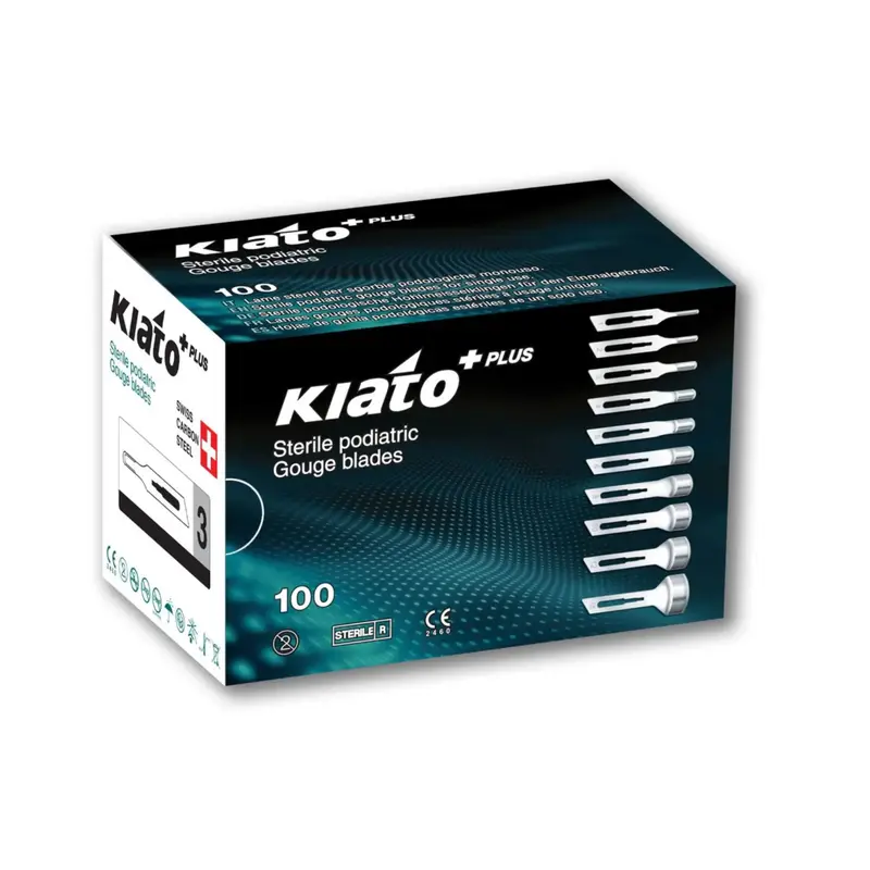100 lames de gouges stériles - Kiato +