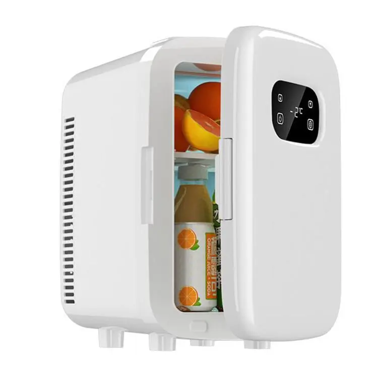 10L Mini Digital Display Car Refrigerator Household Cooler Box For Breast Milk & Insulin Storage US Plug(Dual-Core)
