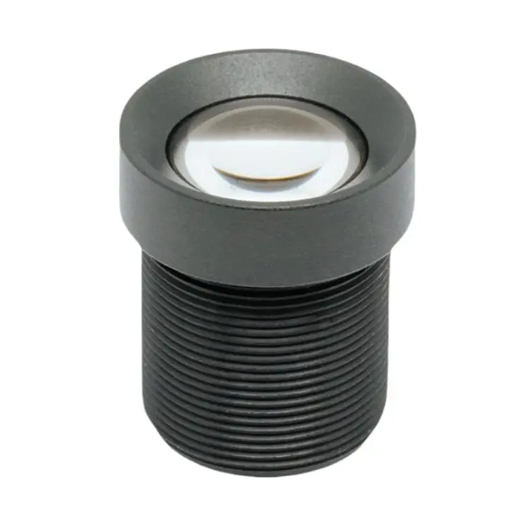 12mm Telephoto Surveillance Lens, 5MP HD Low Distortion Infrared Sensitive Lens for 1/2.7 Inch Sensor(Black)