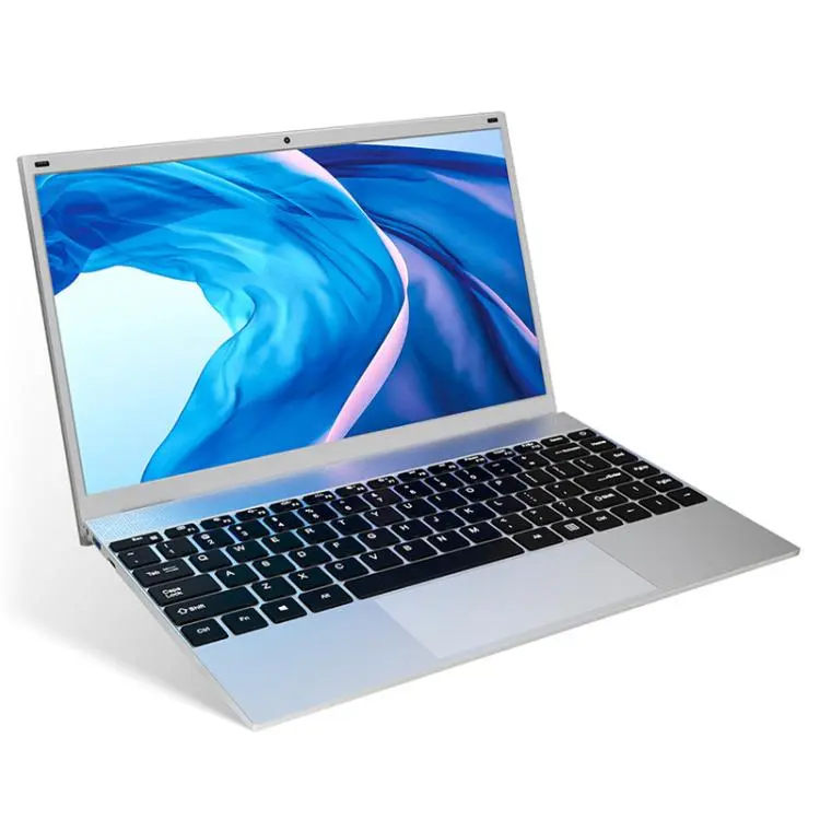 14 inch Ultrathin Portable Laptop, 16GB+1TB, Windows 10 Intel Celeron 3855U Dual Core, EU Plug (Silver)