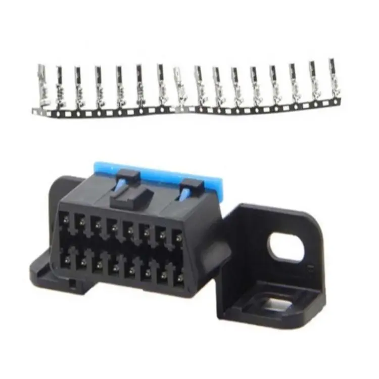 16 Pin OBD2 OBDII Female Connector, Type