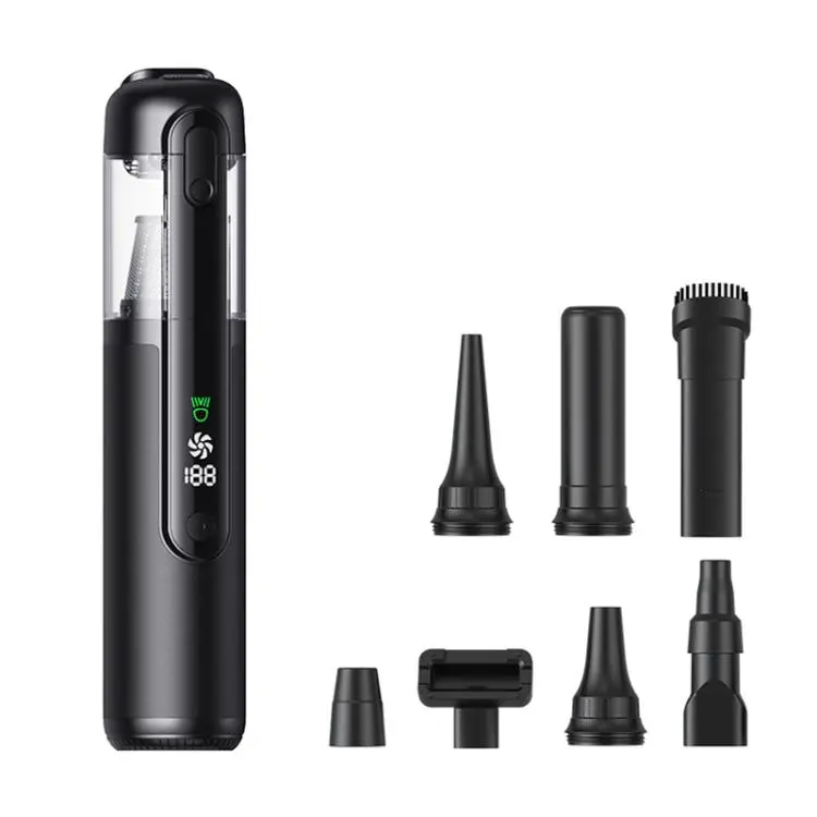 16000Pa Cordless Handheld Car Vacuum Cleaner(Black)