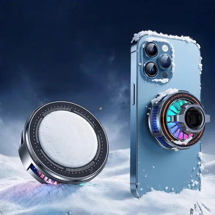 17mm Ball Joint Magnetic Phone Cooler 3-Speed Semiconductor Cooling Fan H8A Cooler Only