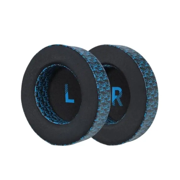1pair Cooling Gel Replacement Ear Pads For AKG K701/ K702 / Q701 / Q702 Headphones(Black Blue)