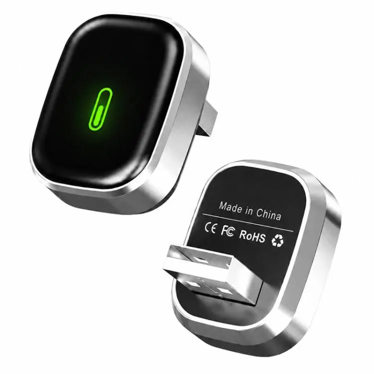2 in 1 Car Smart Box Wireless Android Auto CarPlay Adapter(Silver)