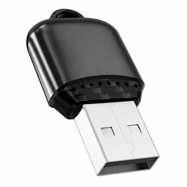 2 in 1 Car Thumb mini Smart Box Bluetooth5.4+WiFi6 Wireless Android Auto CarPlay Adapter(Black)