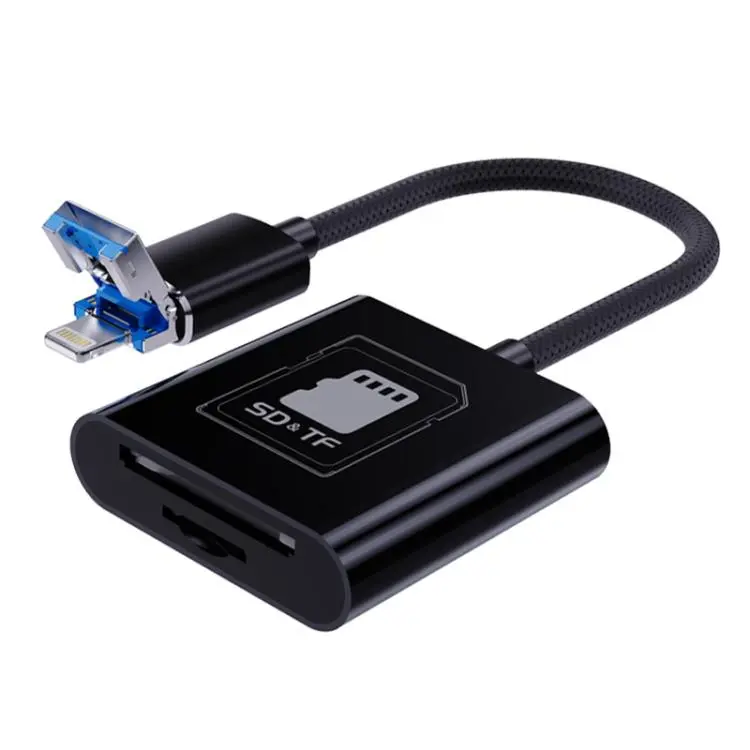 2 in 1 SD + TF Card Slot Reader, Interface