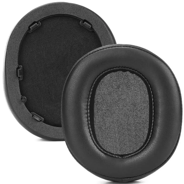 2 PCS For Sony INZONE H9 II / WH-G910N / H6 Air Replacement Ear Pads Cushions(Black Protein Leather)