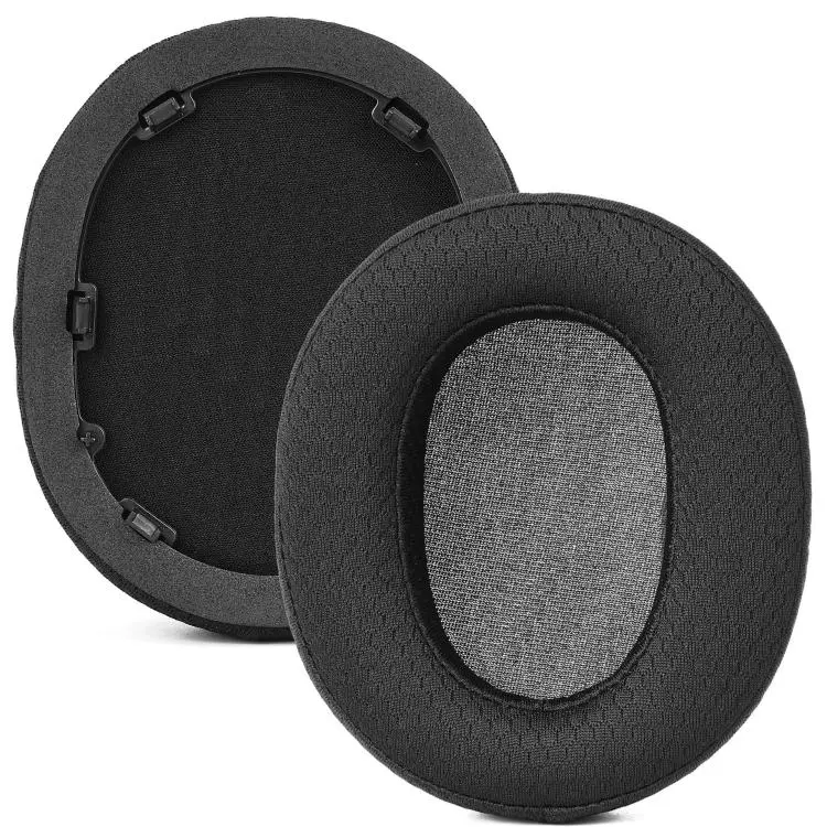 2 PCS For Sony INZONE H9 II / WH-G910N / H6 Air Replacement Ear Pads Cushions(Black Soccer Mesh)