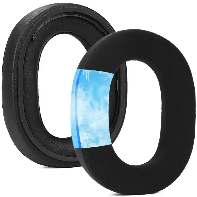 2 PCS For Sony WH-1000XX Replacement Ear Pads Cushions(Black Ice-Cool)