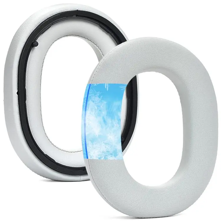 2 PCS For Sony WH-1000XX Replacement Ear Pads Cushions(Gray Ice-Cool)
