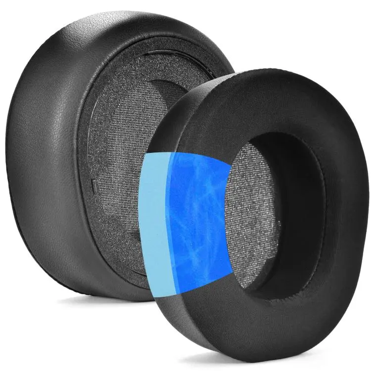 2 PCS For SteelSeries Arctis Nova Elite Replacement Ear Pads Cushions(Black Ice-Cool)