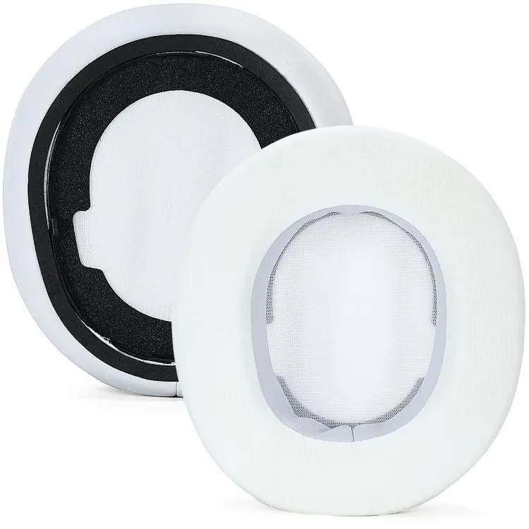 2 PCS For SteelSeries Arctis Nova Elite Replacement Ear Pads Cushions(White Ice-Cool)