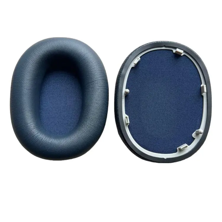 2 PCS/Pack Replacement Ear Pads For Sony WH-1000XM6 Headphones Soft Cushion Repair Parts Lambskin Leather Blue