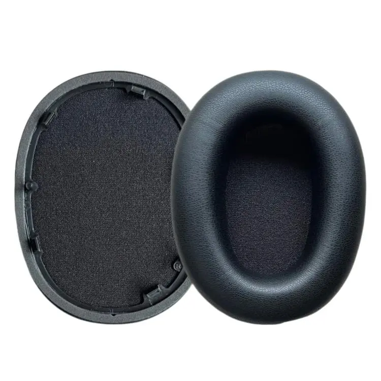 2 PCS/Pack Replacement Ear Pads For Sony WH-1000XM6 Headphones Soft Cushion Repair Parts PU Leather Black