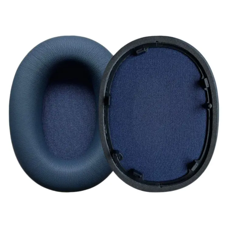 2 PCS/Pack Replacement Ear Pads For Sony WH-1000XM6 Headphones Soft Cushion Repair Parts PU Leather Blue