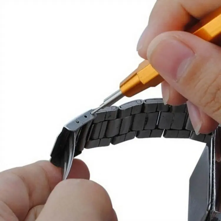 2 PCS Watch Repair Tool Strap Installation and Removal Tool Strap Link Pin Spring Bar Remover, Random Style Delivery