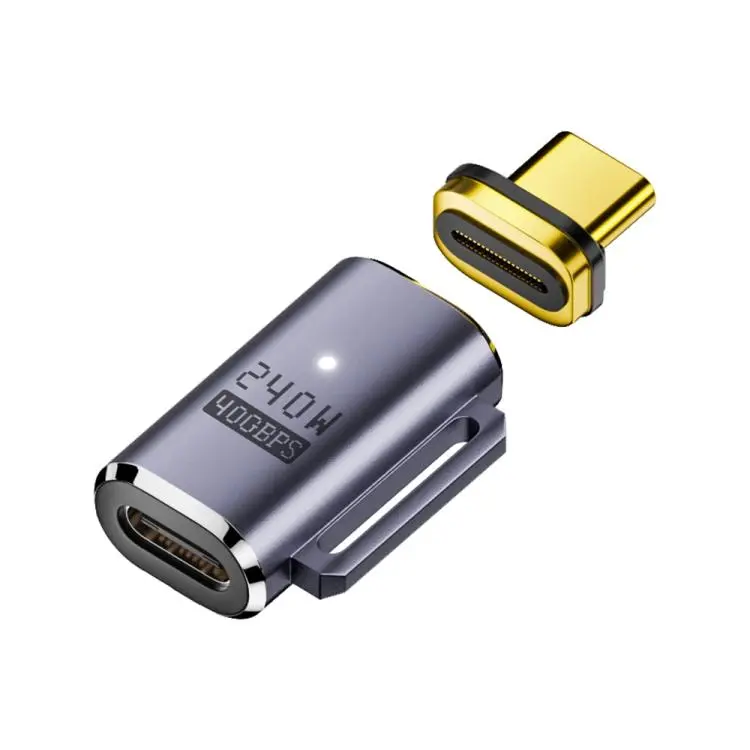 240W 40Gbps Type-C to Type-C Charge Adapter(Gray)