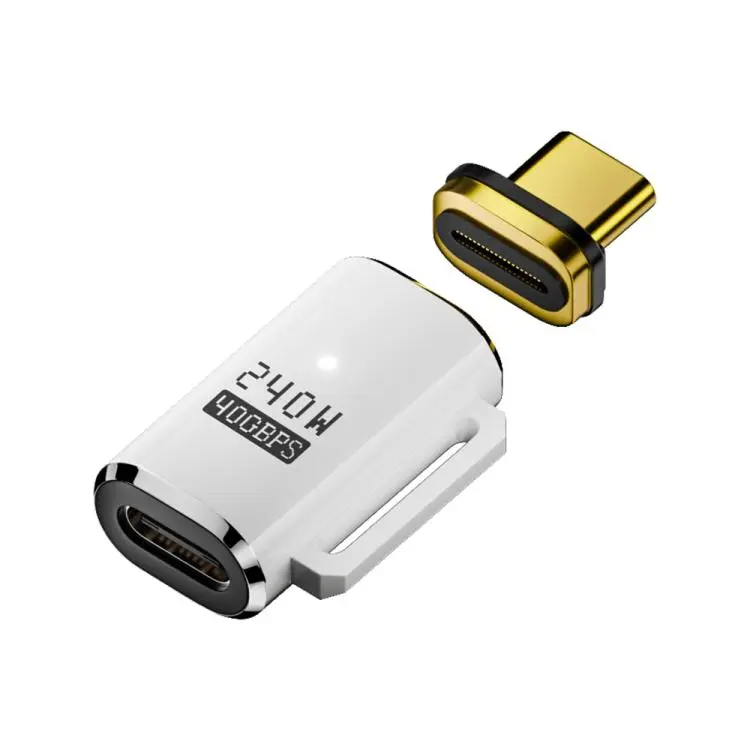 240W 40Gbps Type-C to Type-C Charge Adapter(White)