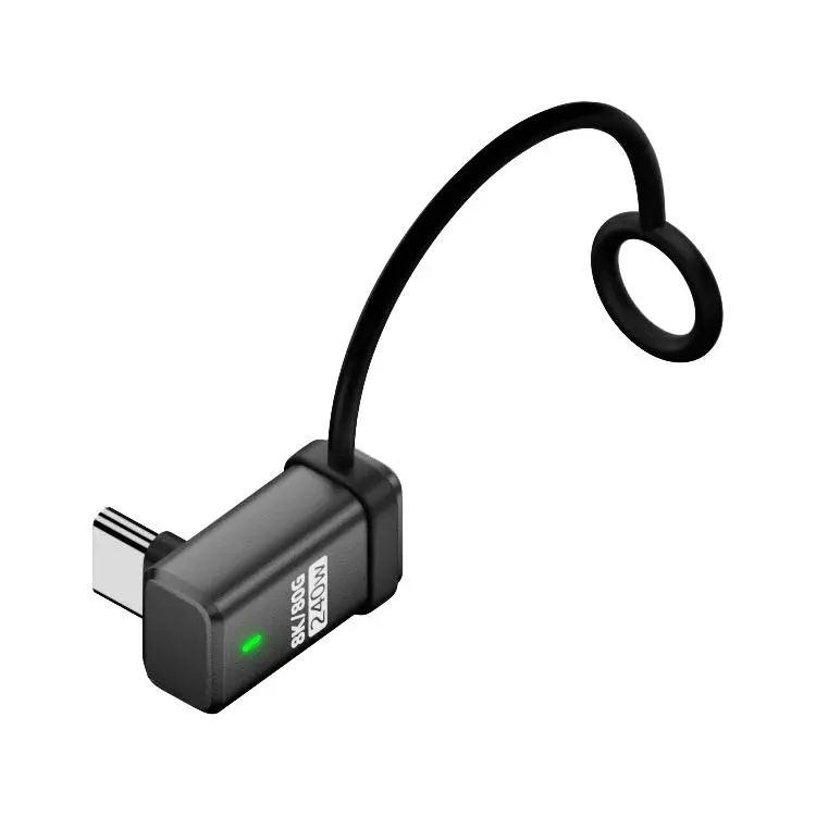 240W USB-C / Type-C Port Full-Function Aluminum Alloy Adapter with Lanyard, Style