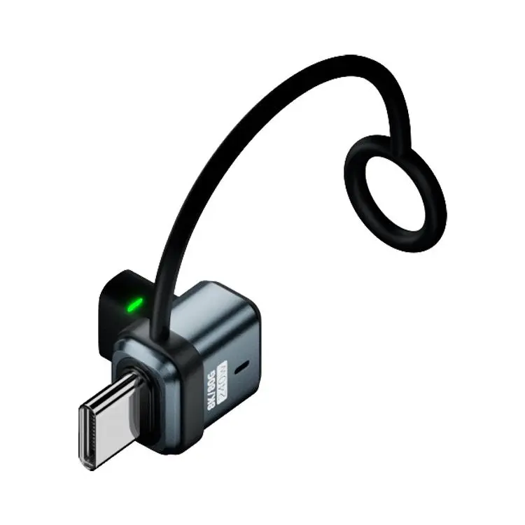 240W USB-C / Type-C Port Full-Function Aluminum Alloy Adapter with Lanyard, Style