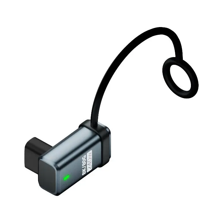 240W USB-C / Type-C Port Full-Function Aluminum Alloy Adapter with Lanyard, Style