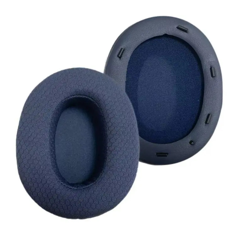 2pcs Replacement Earpads For Sony WH-XB910N Breathable Mesh Fabric Ear Cushions(Blue)