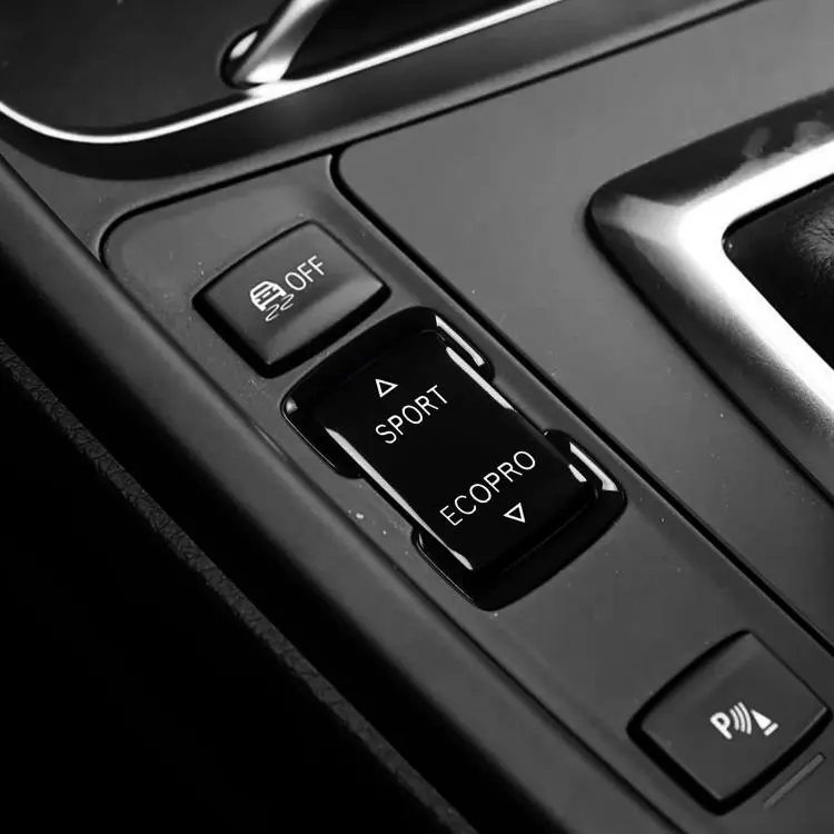 2pcs /Set Gear Mode Switch Button Box For BMW 1 Series F20 F21 / 2 Series F22 F23 / 3 Series F30 F31 F34 / 4 Series F32 F33 F36(Black)