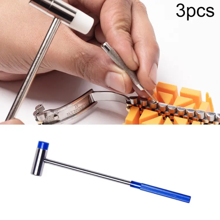 3 PCS Mini Hammer Household Watch Repair Hardware Tools, Style