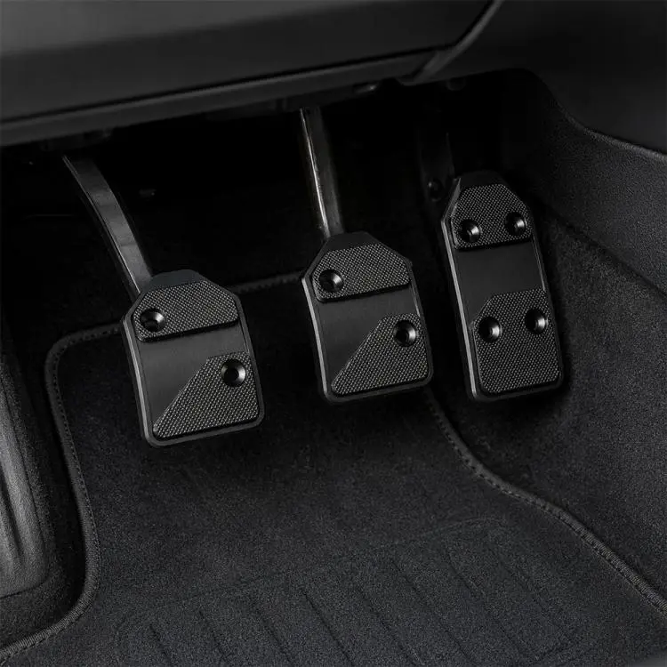 3 PCS/Set CAM-049 Aluminum Pedal Covers For Polaris Slingshot 2017+(Black)