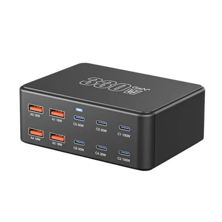 330W GaN Super Fast Charging Multi-Port Charger(AU Plug)