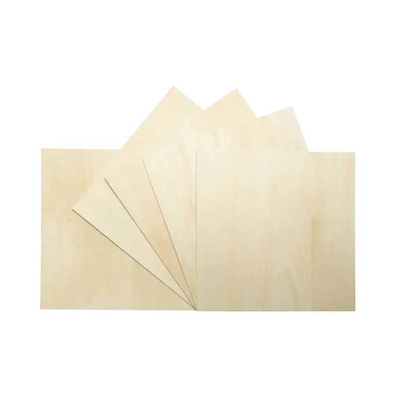 3mm Thick Basswood Sheet (5-Pack)
