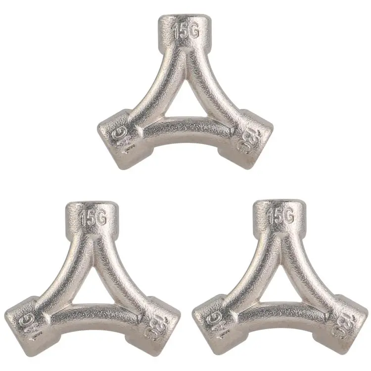 3pcs Bicycle Spoke Wrench Wire Adjustment Tool(Silver)