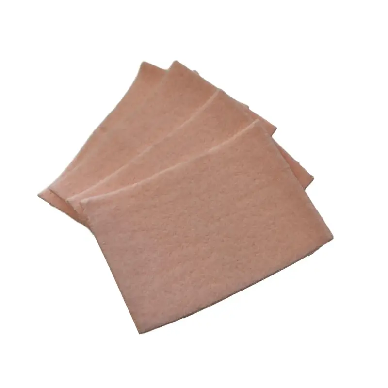 4 feuilles adhésives Moleskin Fleecy Web - 7x10 cm - Fresco