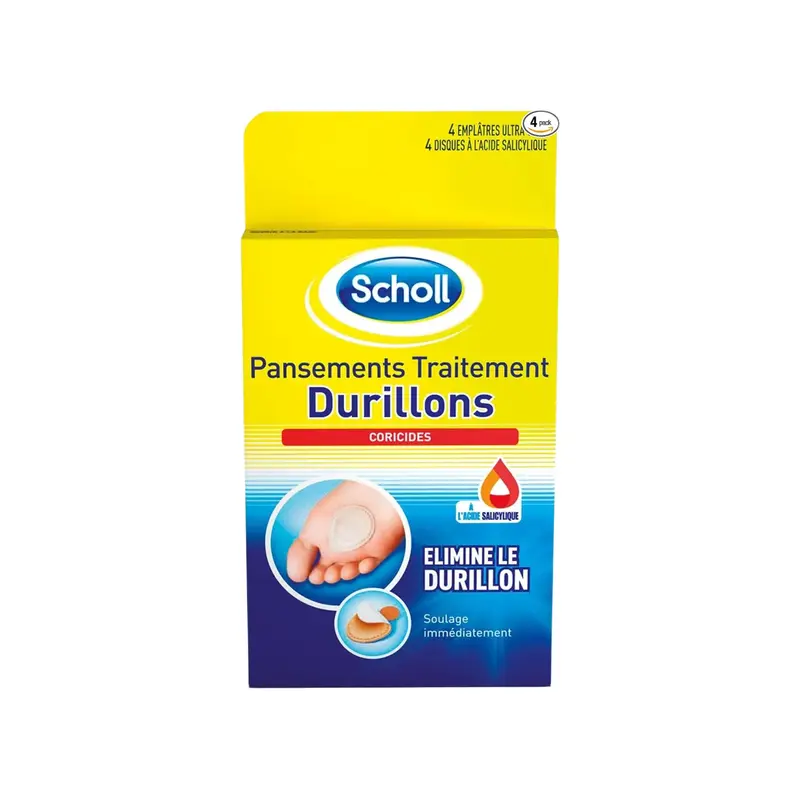 4 Pansements pour Durillons - Scholl