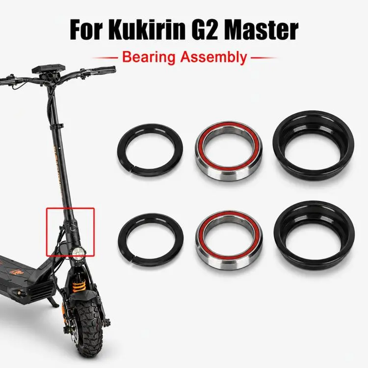 6-Piece Electric Scooter Headset Steering Bearing Kit For KuKirin G2 Pro/G2 Master/G3 Pro/T3