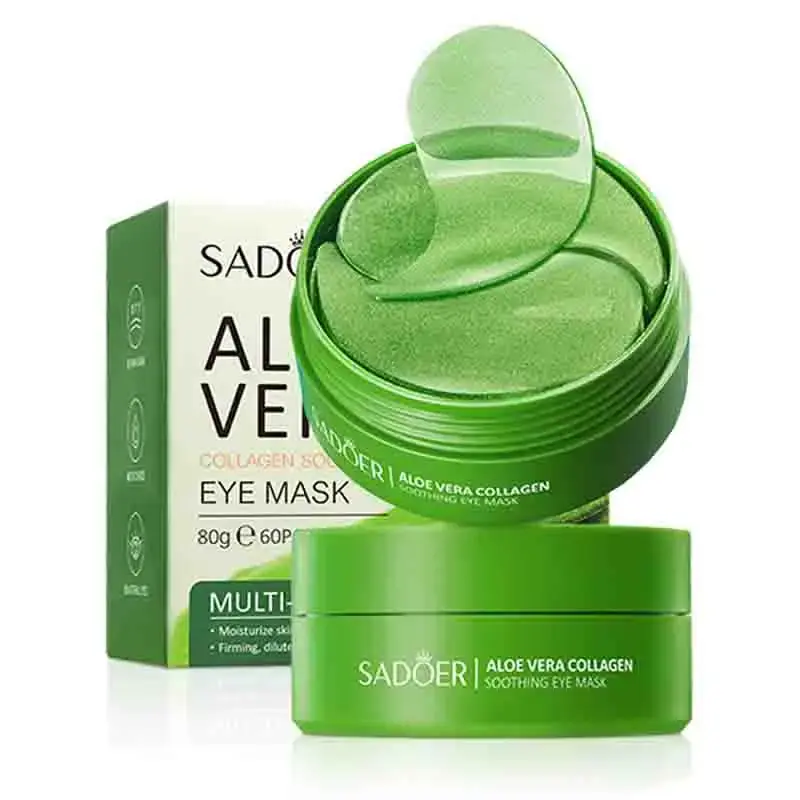 60x Patchs pour les yeux à l'Aloe Vera