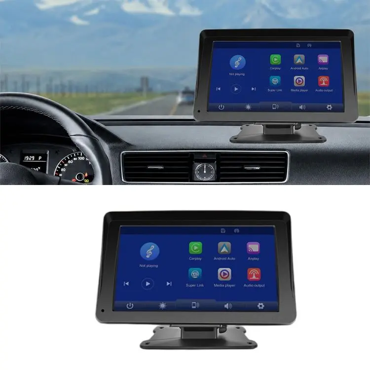 7 inch Center Portable Screen Wireless CarPlay Car Navigation System, Specification