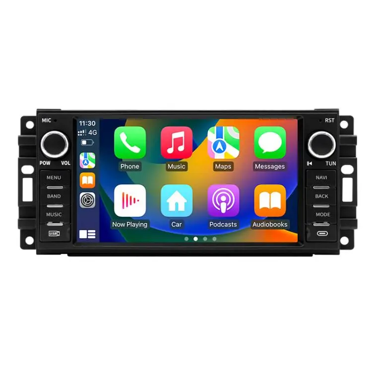 7 Inch Navigation GPS Reversing Car Radio Carplay For Dodge / Jeep / Chrysler, Specification