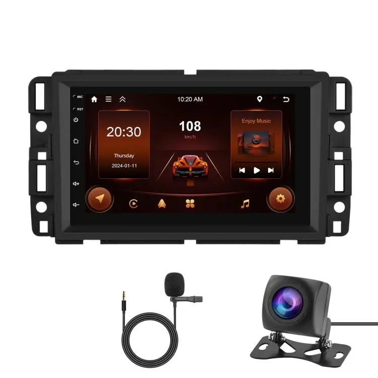 7 Inch Wireless Carplay Android Car Stereo Navigation Radio Receiver, For Chevrolet Silverado / GMC Savana / Buick Enclave, Memory