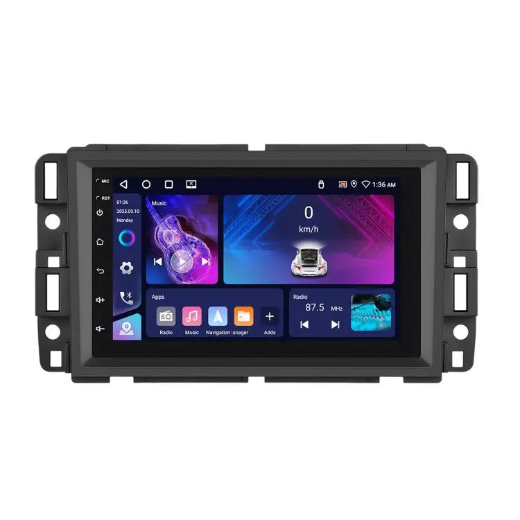 7 Inch Wireless Carplay Android Car Stereo Navigation Radio Receiver, For Chevrolet Silverado / GMC Savana / Buick Enclave, Memory