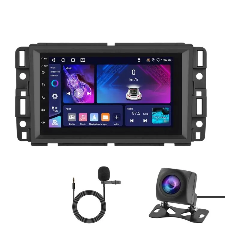 7 Inch Wireless Carplay Android Car Stereo Navigation Radio Receiver, For Chevrolet Silverado / GMC Savana / Buick Enclave, Memory