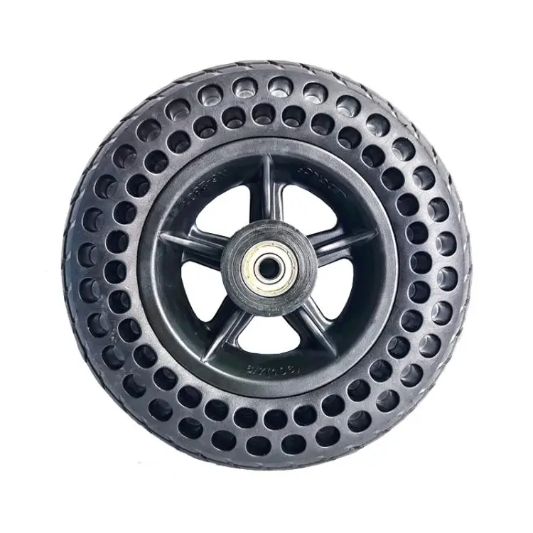 7 x 2 7 Inch Power Wheelchair Front Wheels Pneumatic Free Honeycomb Solid Tire Set Assembly Complete Wheel Set