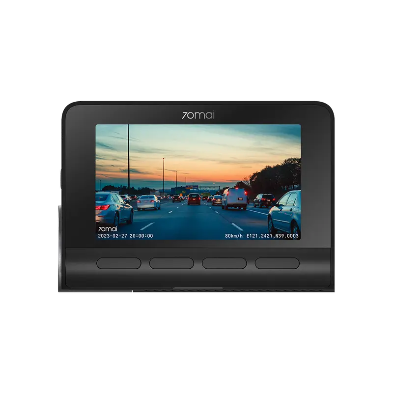 70mai Dash Cam A800S 4K UHD with 3-Inch IPS Screen & Dual-Channel Supported