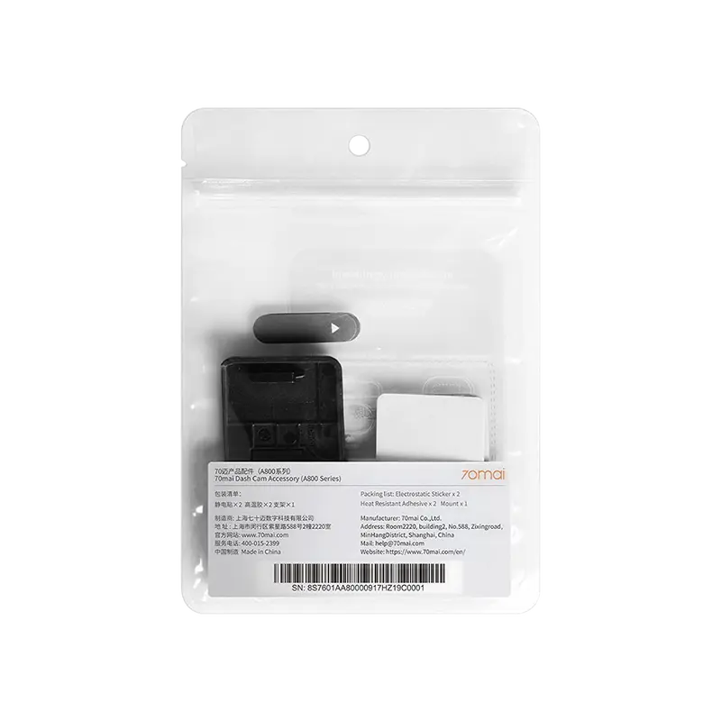 70mai Mount and Adhesive Stickers for Dash Cam A800S