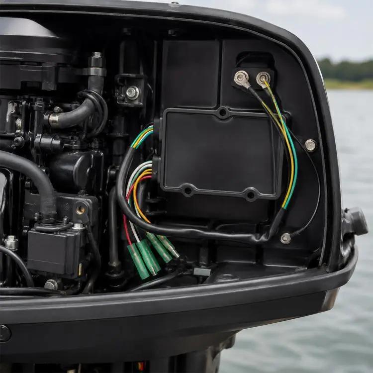 855713A4 Switch Box For Mercury 2-Stroke 6-20 HP Outboard