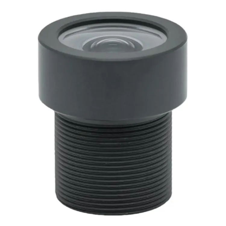8MP HD 1/1.8 Inch Lens, 6mm Focal Length, High Brightness Low Distortion Industrial Camera Machine Vision Lens(Black)